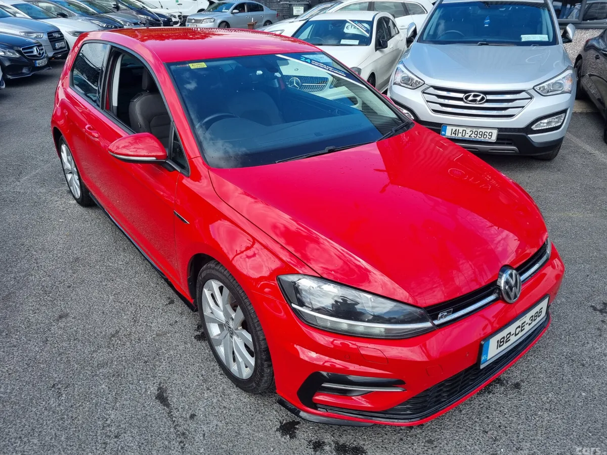 Volkswagen Golf Estate, Diesel, 2018, Red