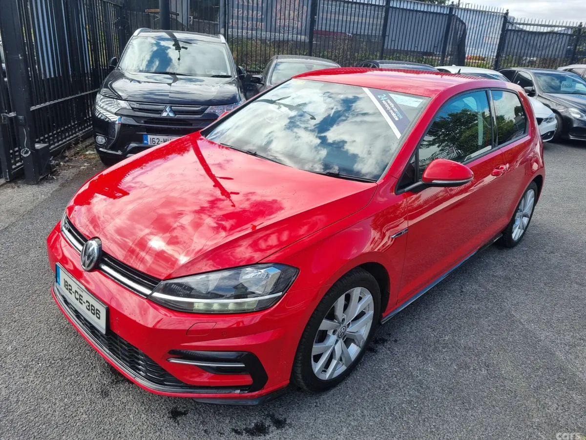 Volkswagen Golf Estate, Diesel, 2018, Red