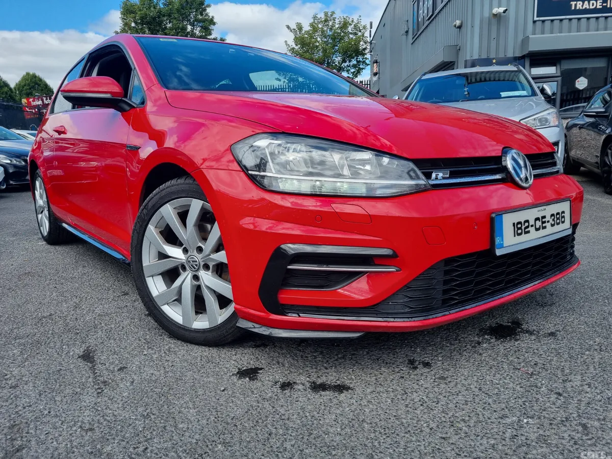 Volkswagen Golf Estate, Diesel, 2018, Red