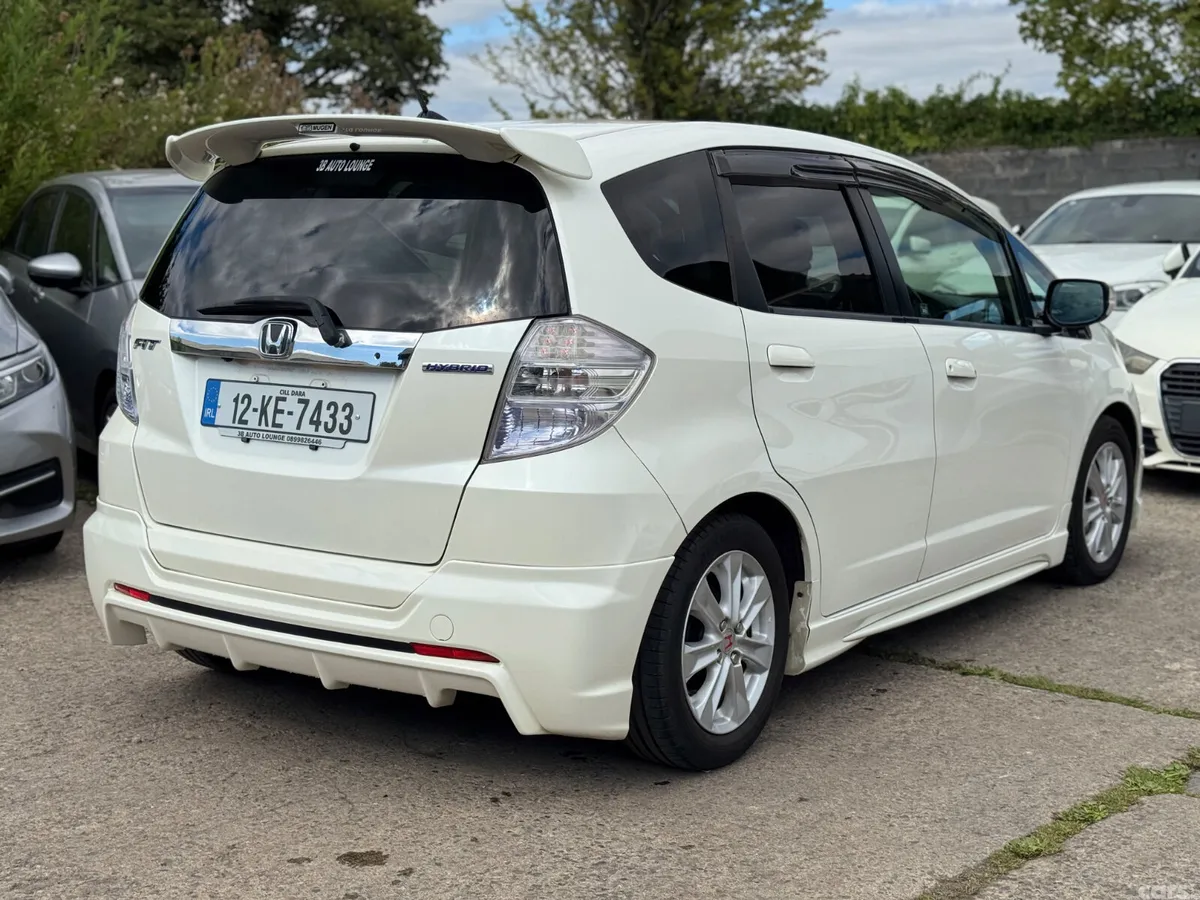 Honda Fit Hatchback, Petrol Hybrid, 2012, White