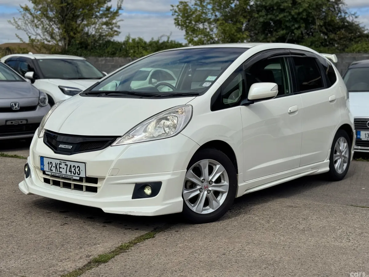 Honda Fit Hatchback, Petrol Hybrid, 2012, White