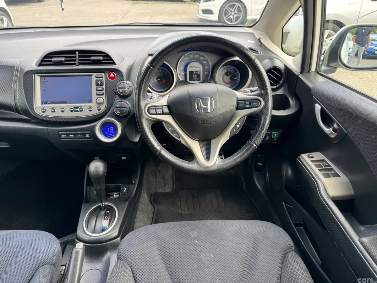 Honda Fit Hatchback, Petrol Hybrid, 2012, White