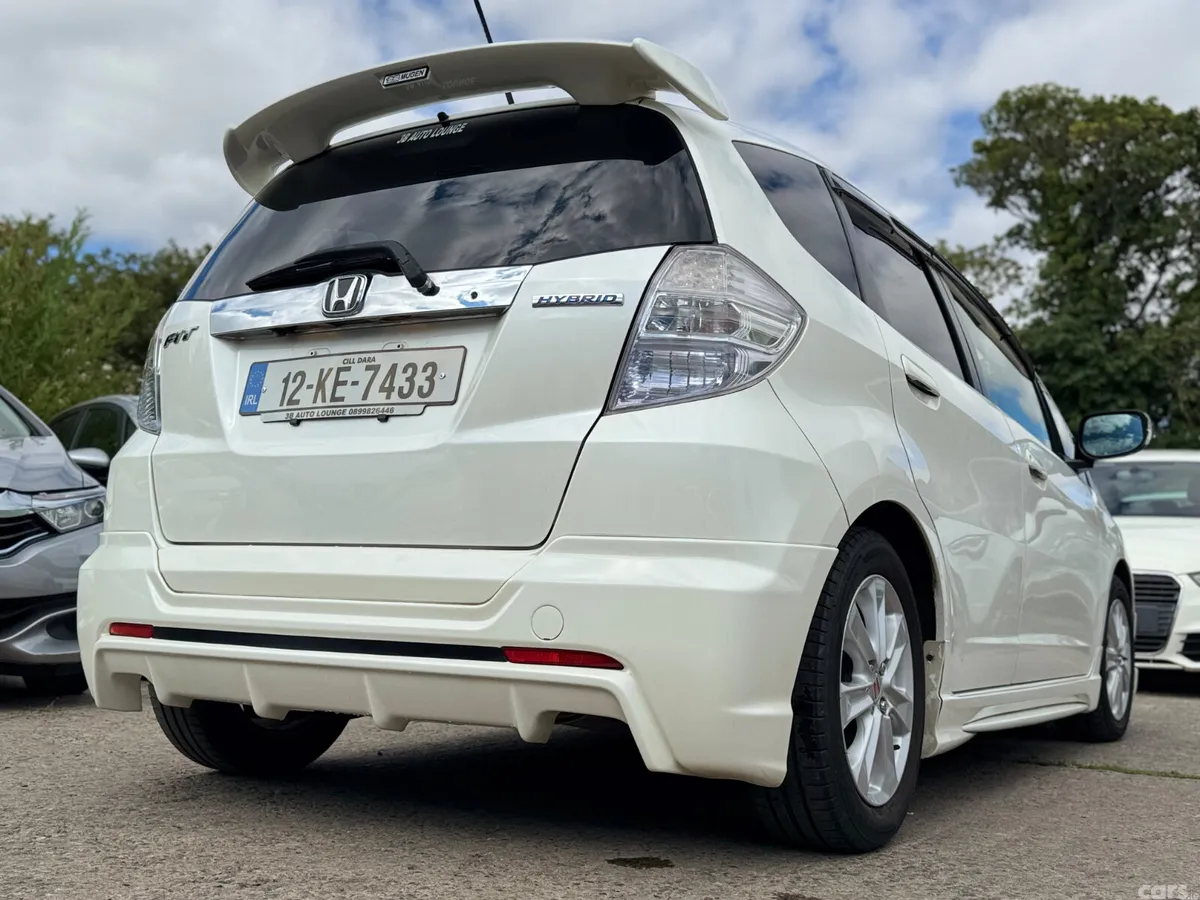 Honda Fit Hatchback, Petrol Hybrid, 2012, White