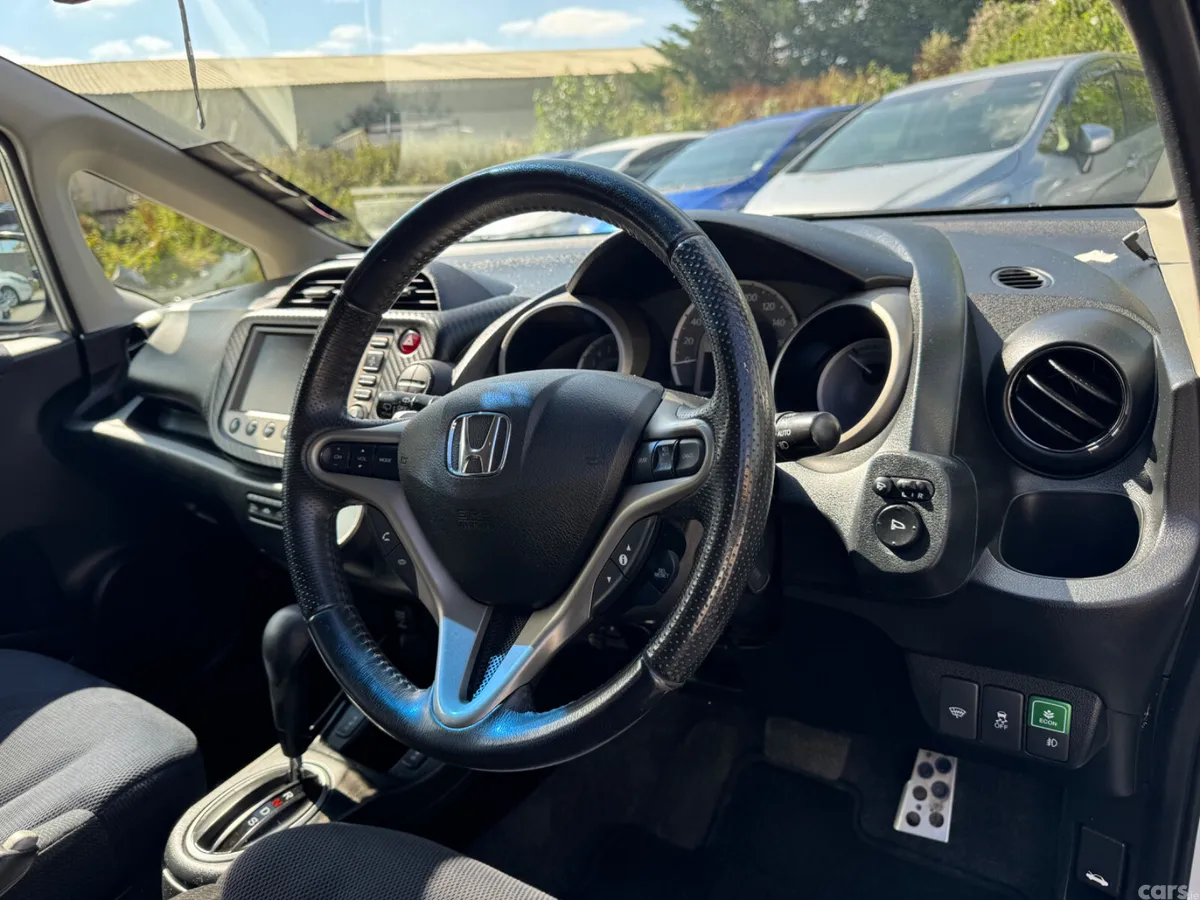 Honda Fit Hatchback, Petrol Hybrid, 2012, White