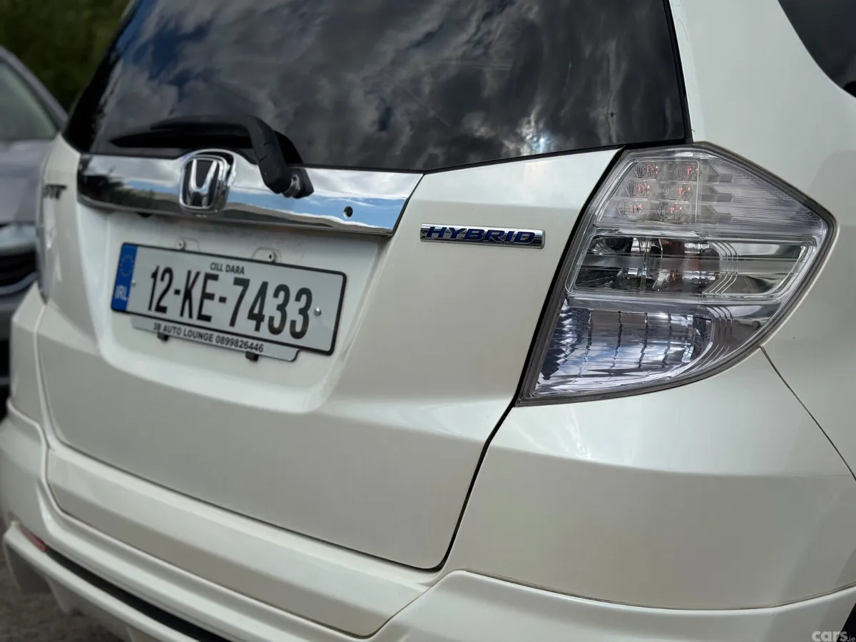 Honda Fit Hatchback, Petrol Hybrid, 2012, White