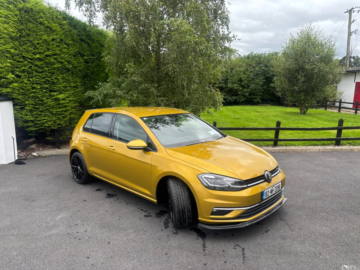Volkswagen Golf Hatchback, Petrol, 2018, Gold