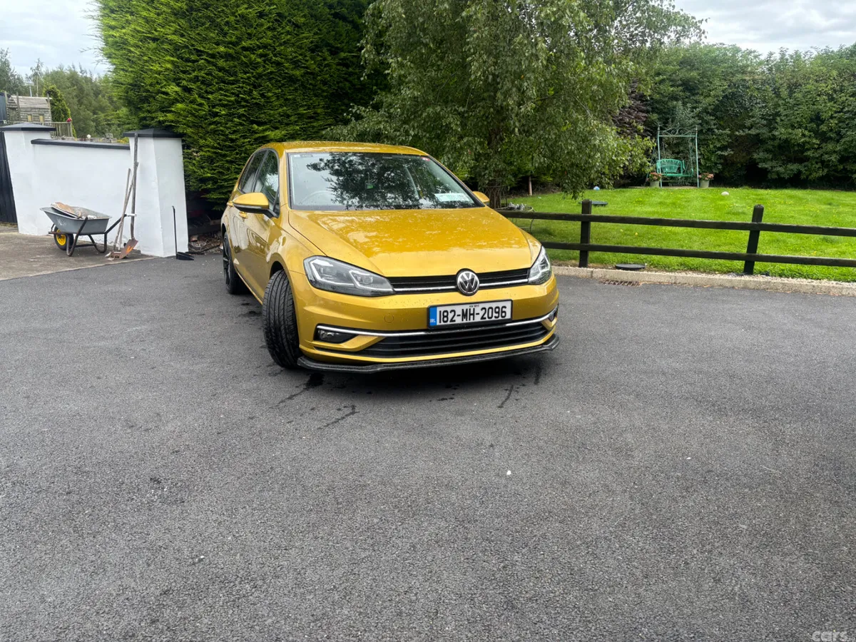 Volkswagen Golf Hatchback, Petrol, 2018, Gold