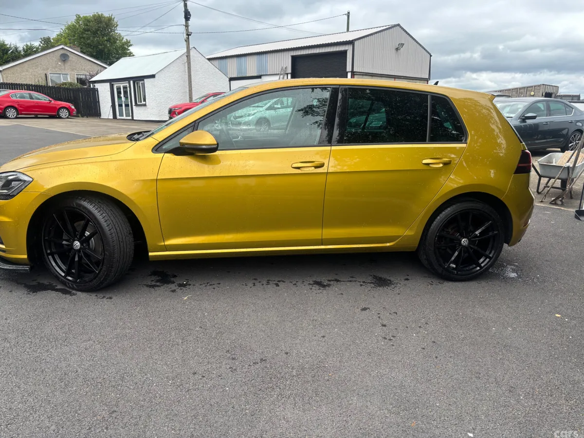 Volkswagen Golf Hatchback, Petrol, 2018, Gold