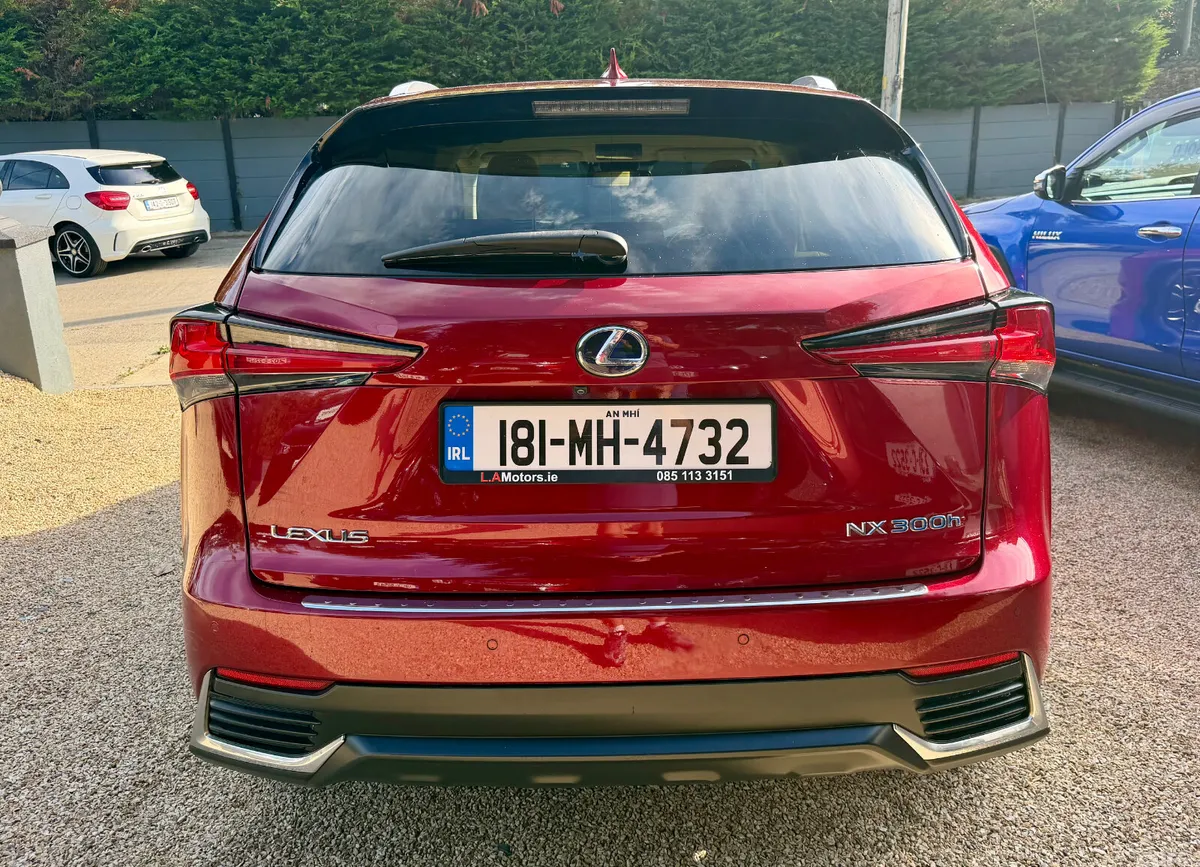 Lexus NX SUV, Petrol Hybrid, 2018, Red