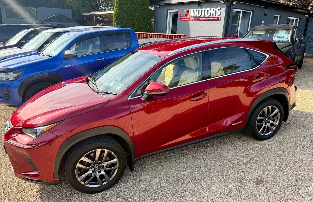 Lexus NX SUV, Petrol Hybrid, 2018, Red
