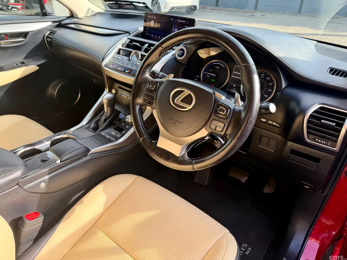 Lexus NX SUV, Petrol Hybrid, 2018, Red