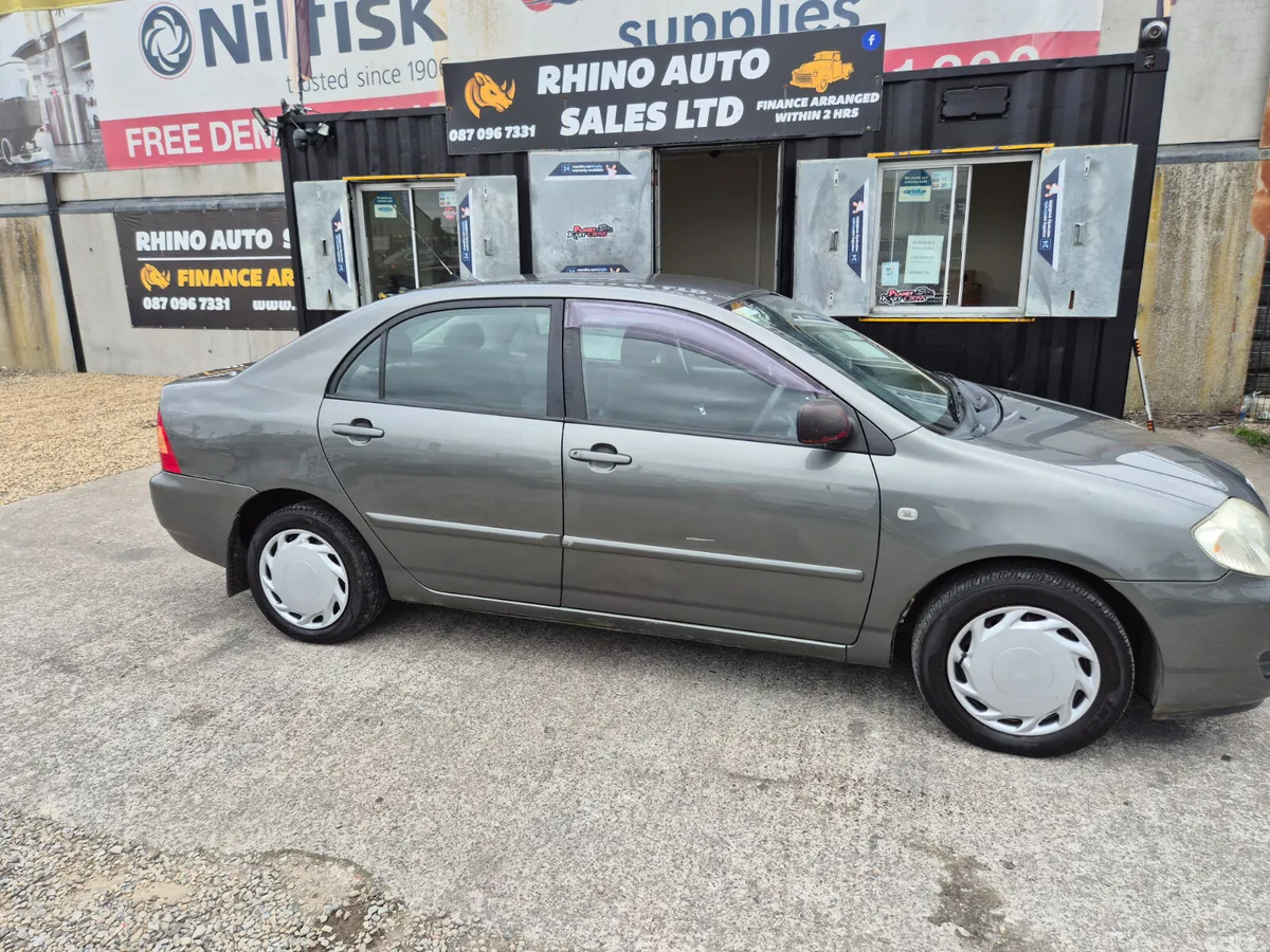 Toyota Corolla Saloon, Petrol, 2007, Grey