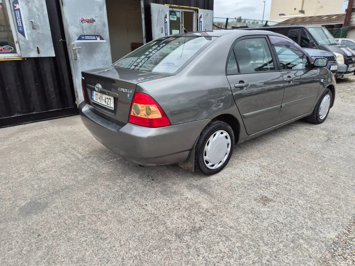 Toyota Corolla Saloon, Petrol, 2007, Grey