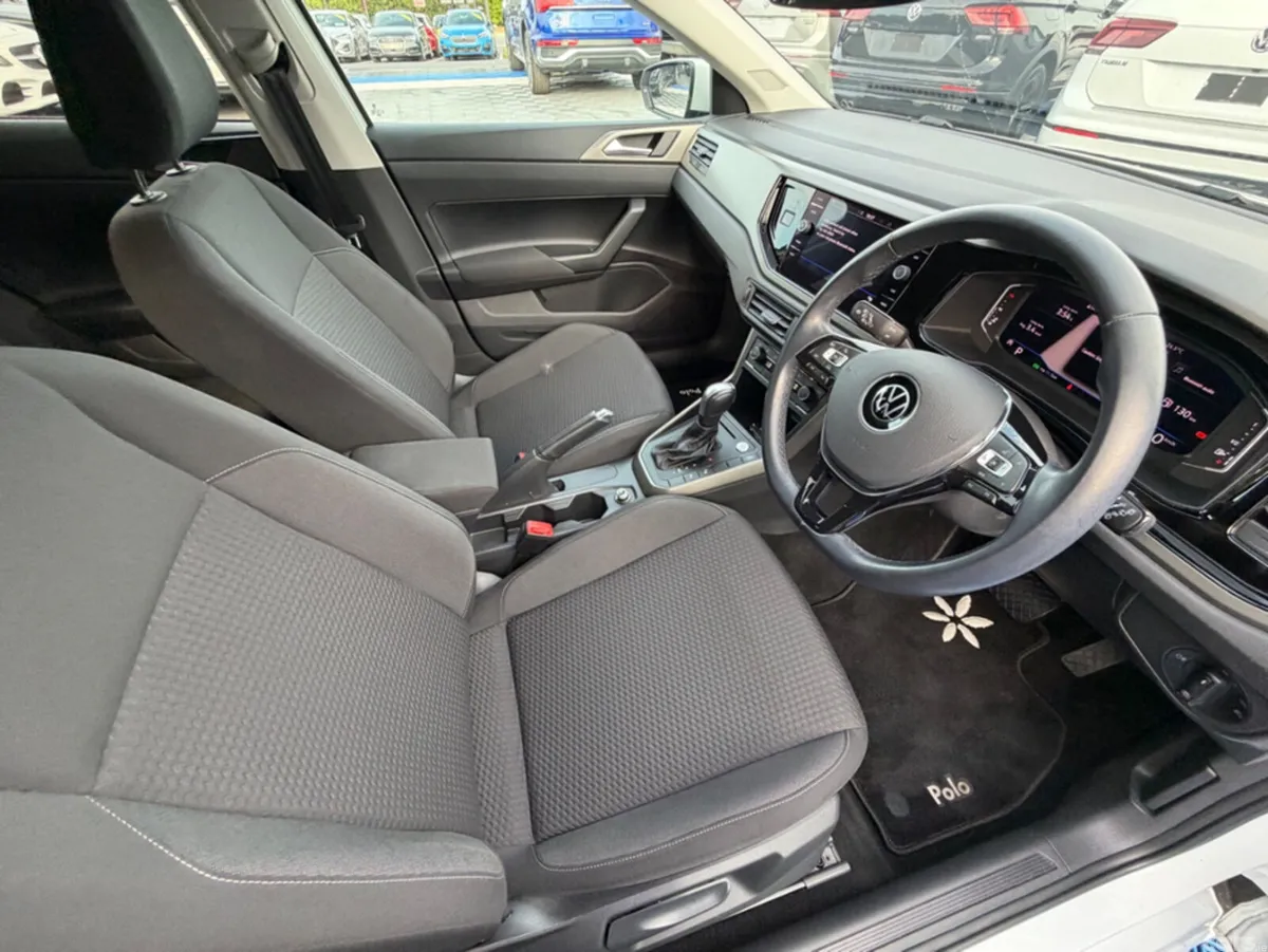 Volkswagen Polo Hatchback, Petrol, 2022, White