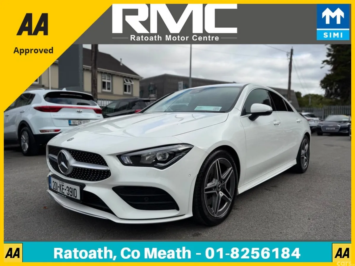 Mercedes-Benz CLA Saloon, Petrol, 2020, White