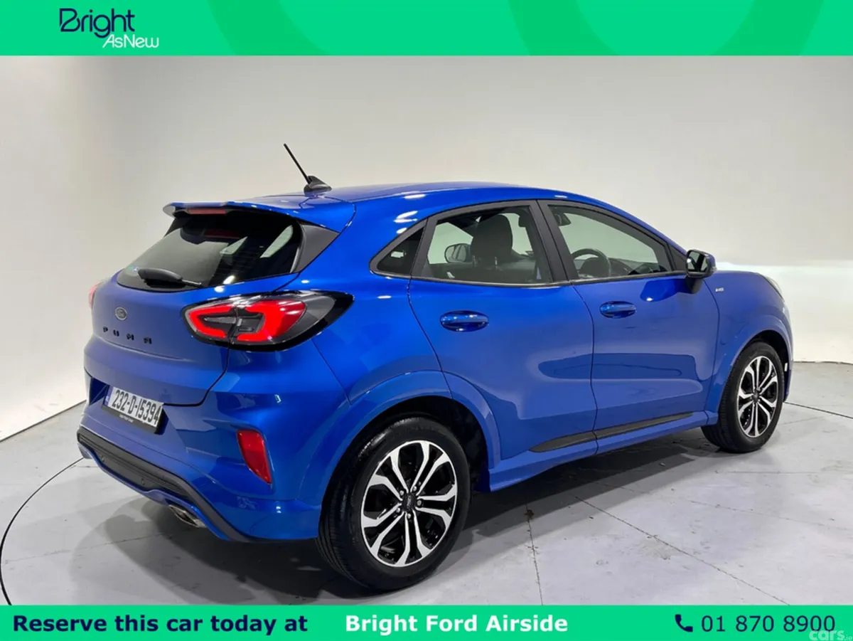 Ford Puma MPV, Petrol Hybrid, 2023, Blue