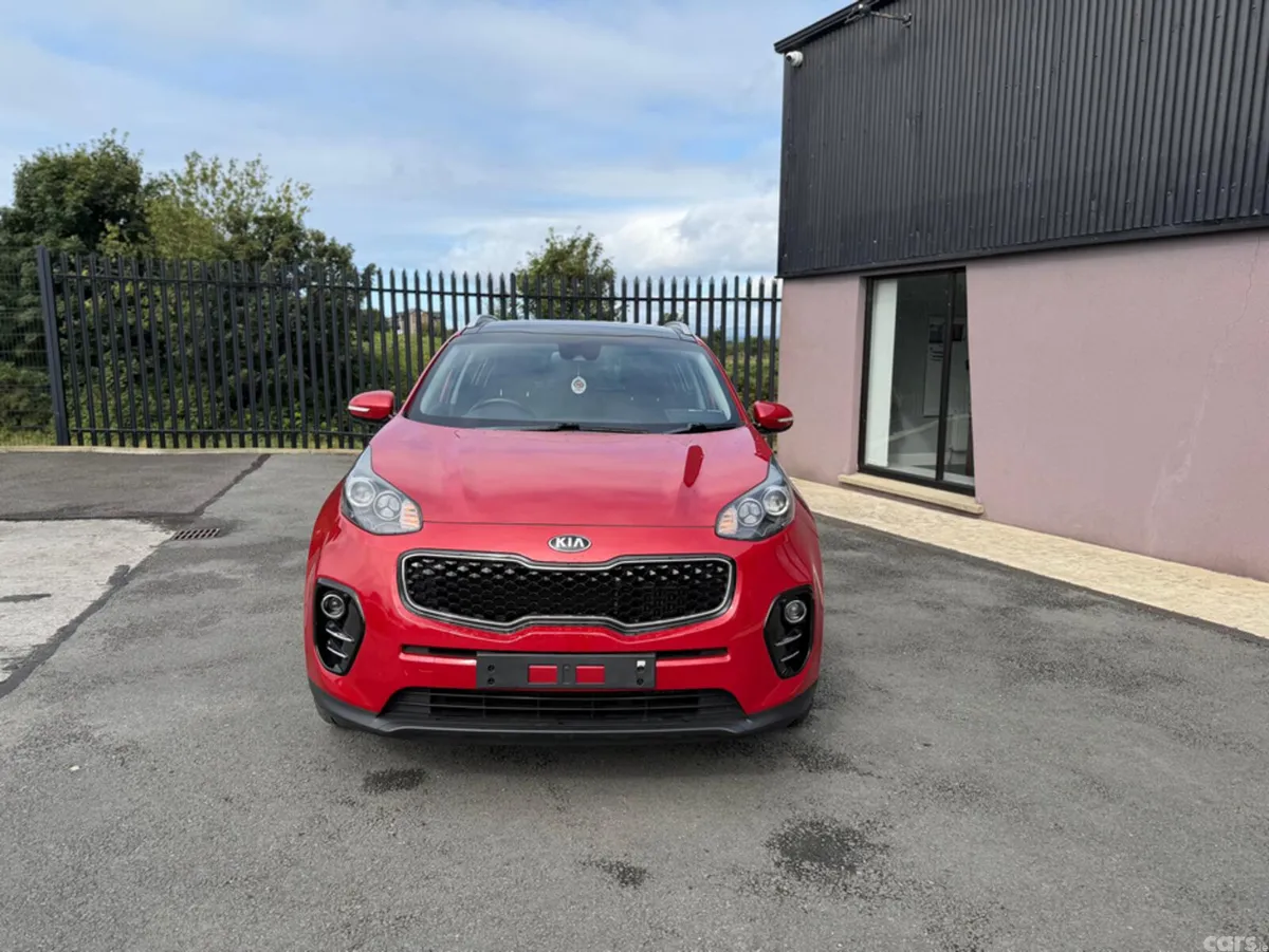 Kia Sportage SUV, Diesel, 2017, Red