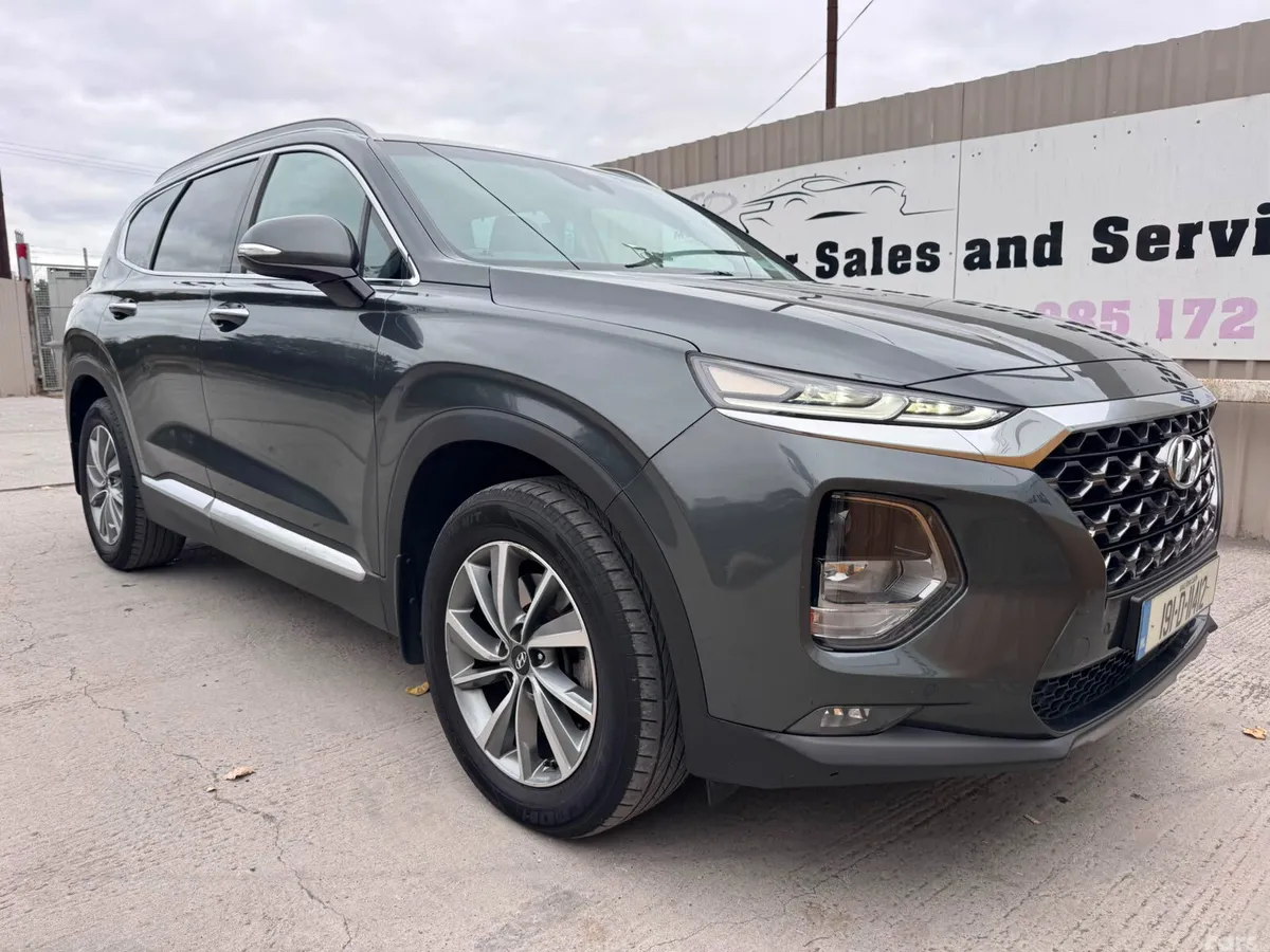 Hyundai Santa Fe SUV, Diesel, 2019, Green
