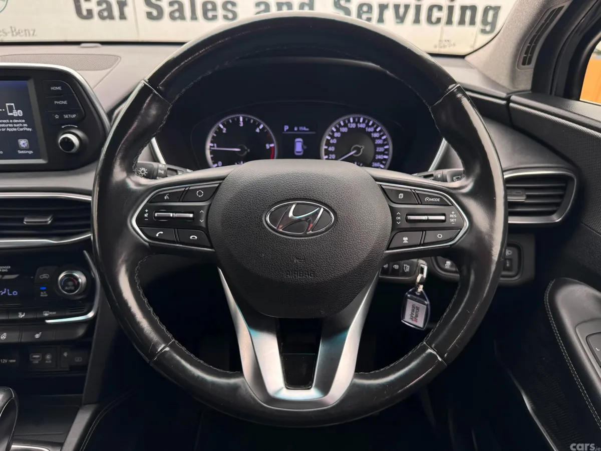 Hyundai Santa Fe SUV, Diesel, 2019, Green