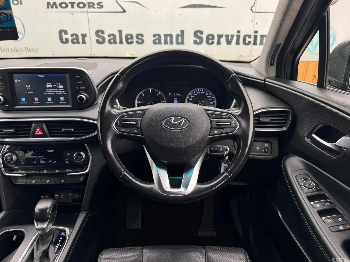 Hyundai Santa Fe SUV, Diesel, 2019, Green