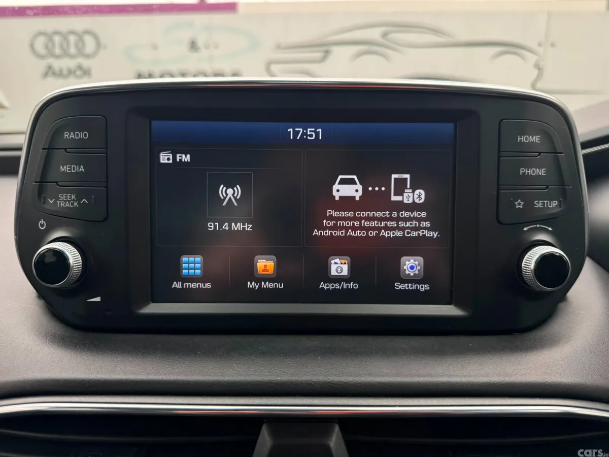 Hyundai Santa Fe SUV, Diesel, 2019, Green