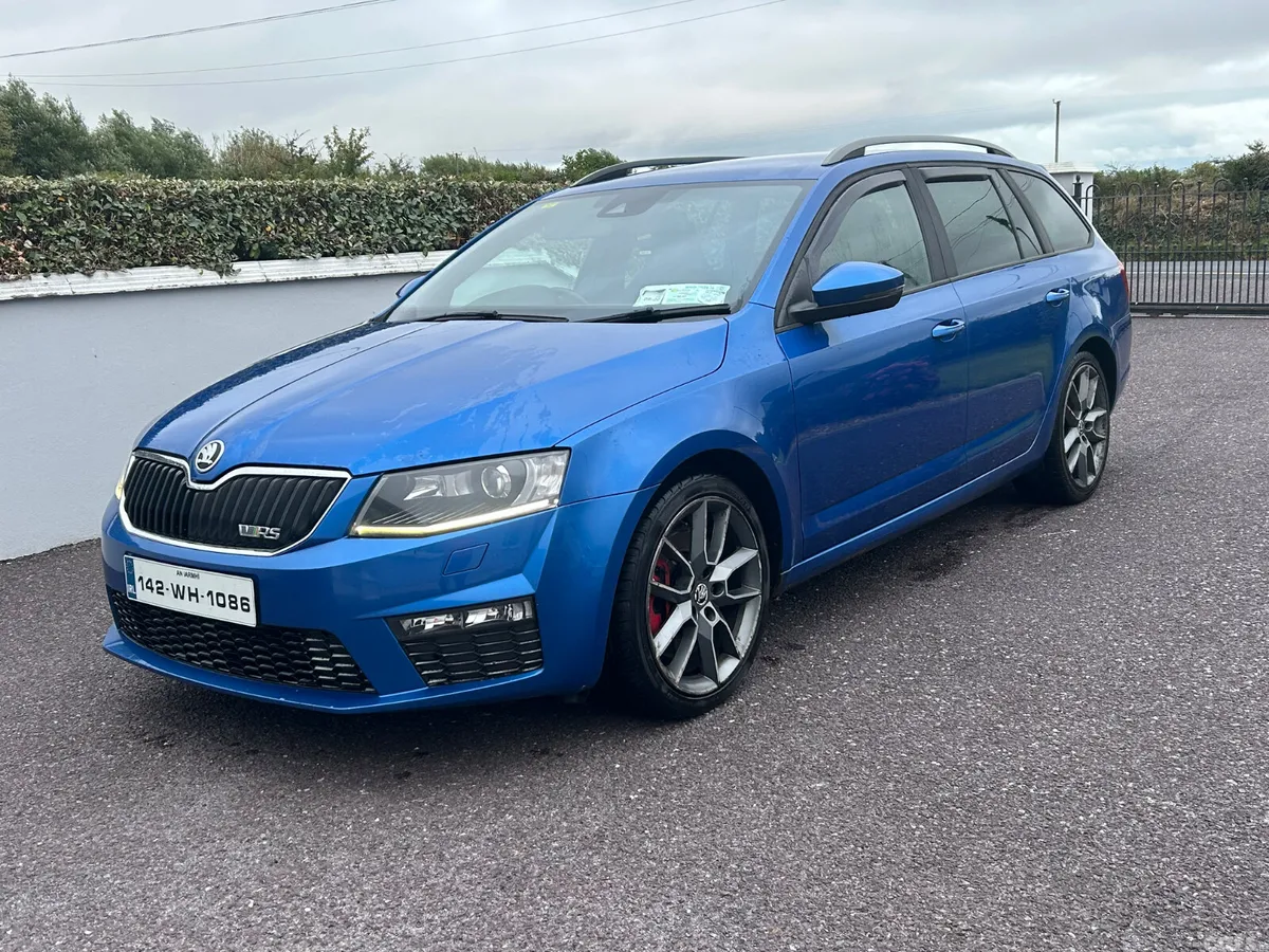 Skoda Octavia Estate, Diesel, 2014, Blue