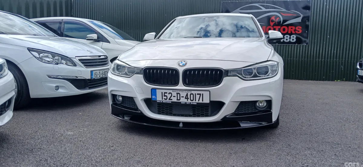 BMW 3-Series Saloon, Diesel, 2015, White