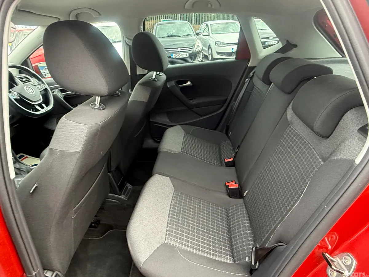 Volkswagen Polo Hatchback, Petrol, 2015, Red