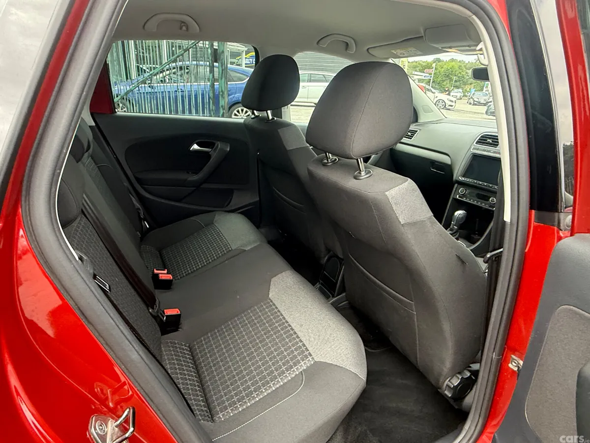 Volkswagen Polo Hatchback, Petrol, 2015, Red