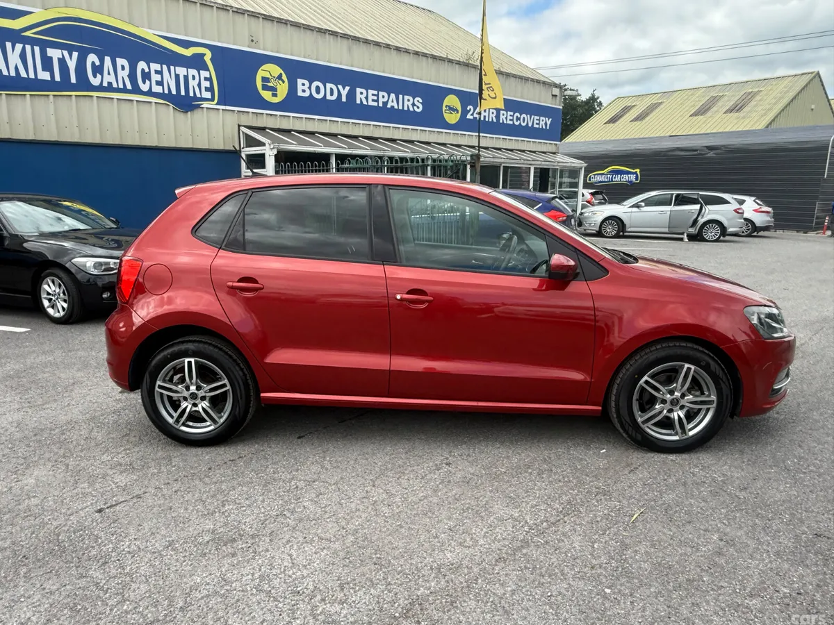 Volkswagen Polo Hatchback, Petrol, 2015, Red