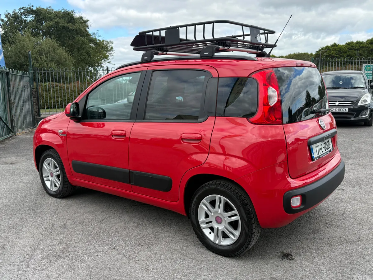 Fiat 500 Hatchback, Petrol, 2017, Red