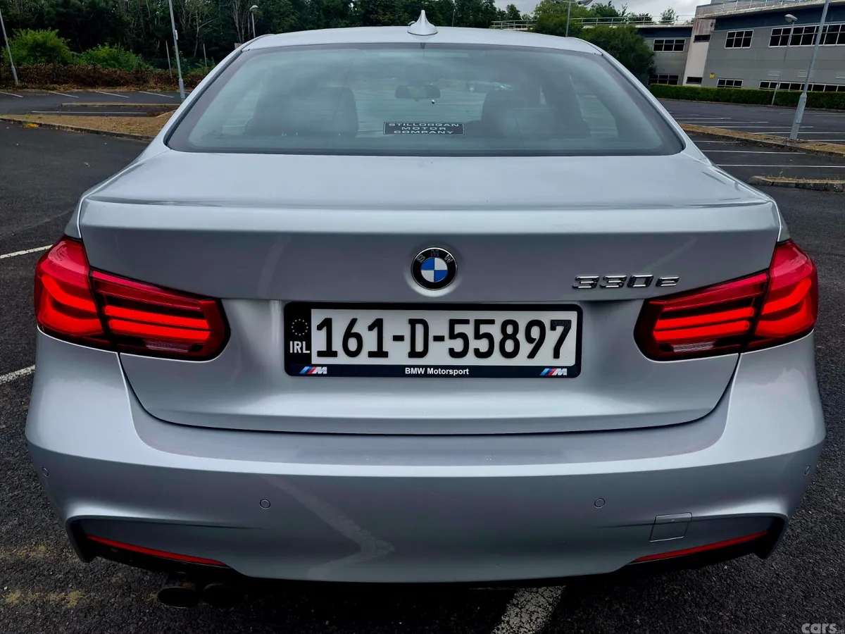 BMW 3-Series Saloon, Petrol Plug-in Hybrid, 2016, Silver