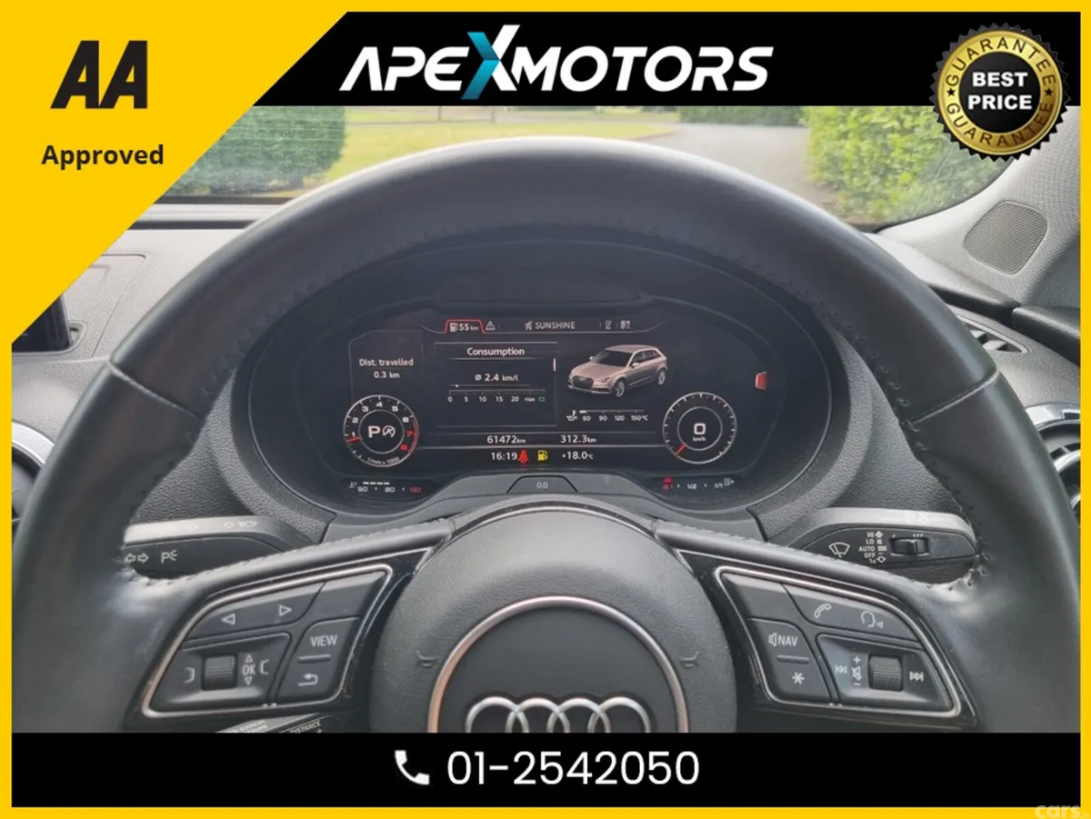 Audi A3 Hatchback, Petrol, 2019, Black