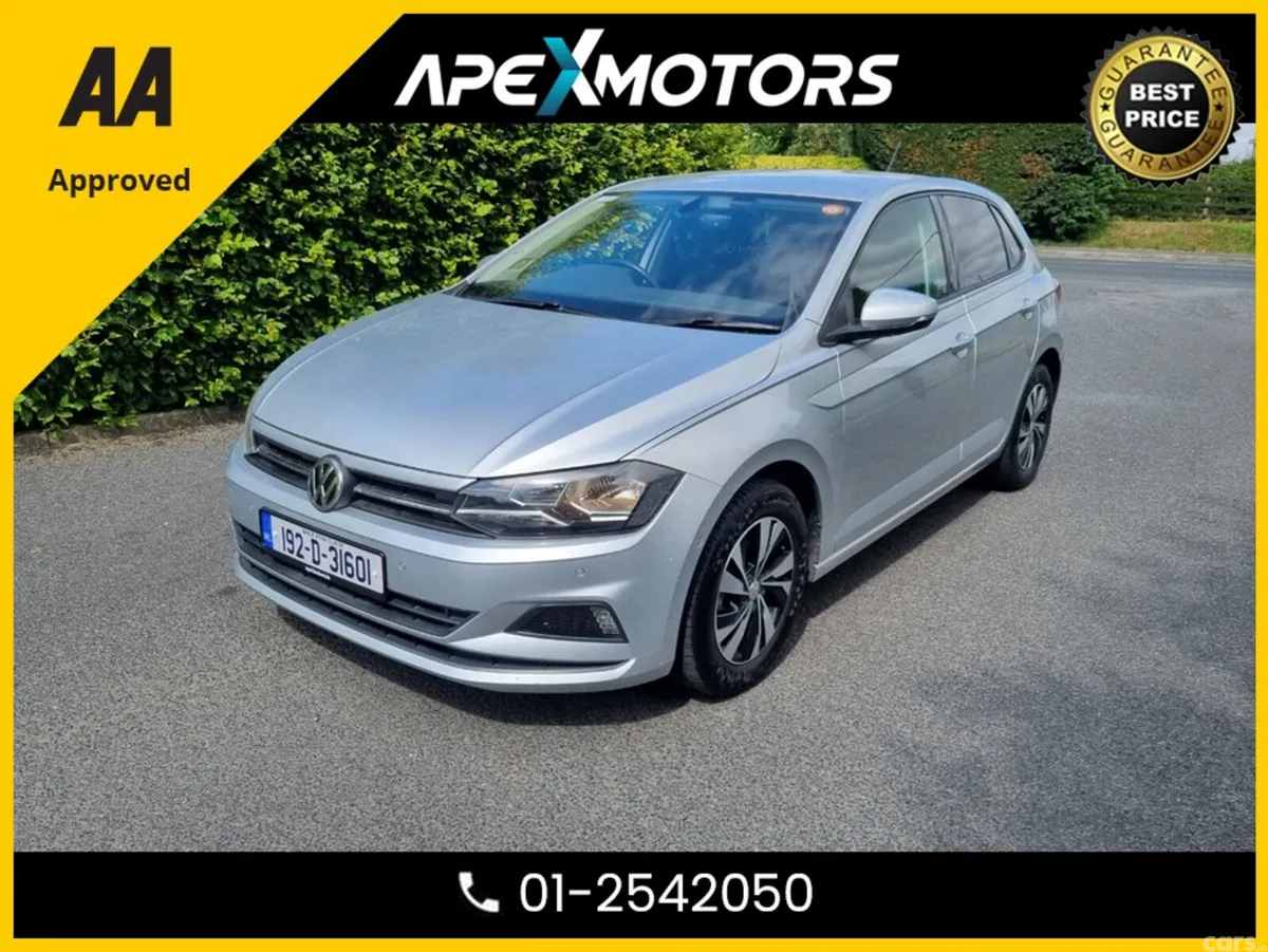 Volkswagen Polo Hatchback, Petrol, 2019, Silver