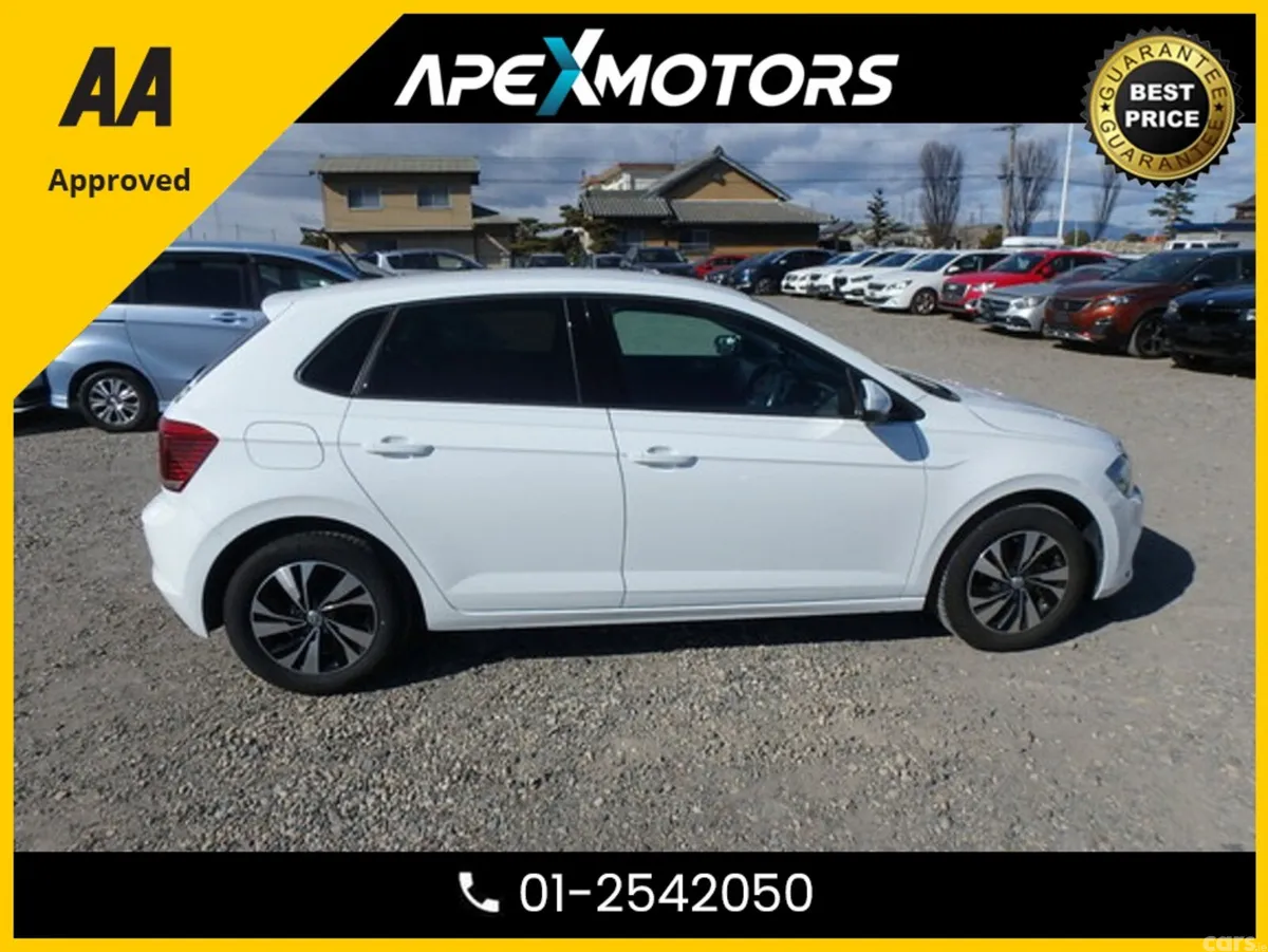 Volkswagen Polo Hatchback, Petrol, 2019, White