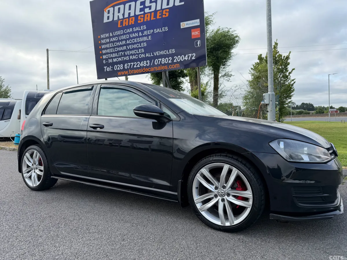 Volkswagen Golf Hatchback, Diesel, 2014, Black