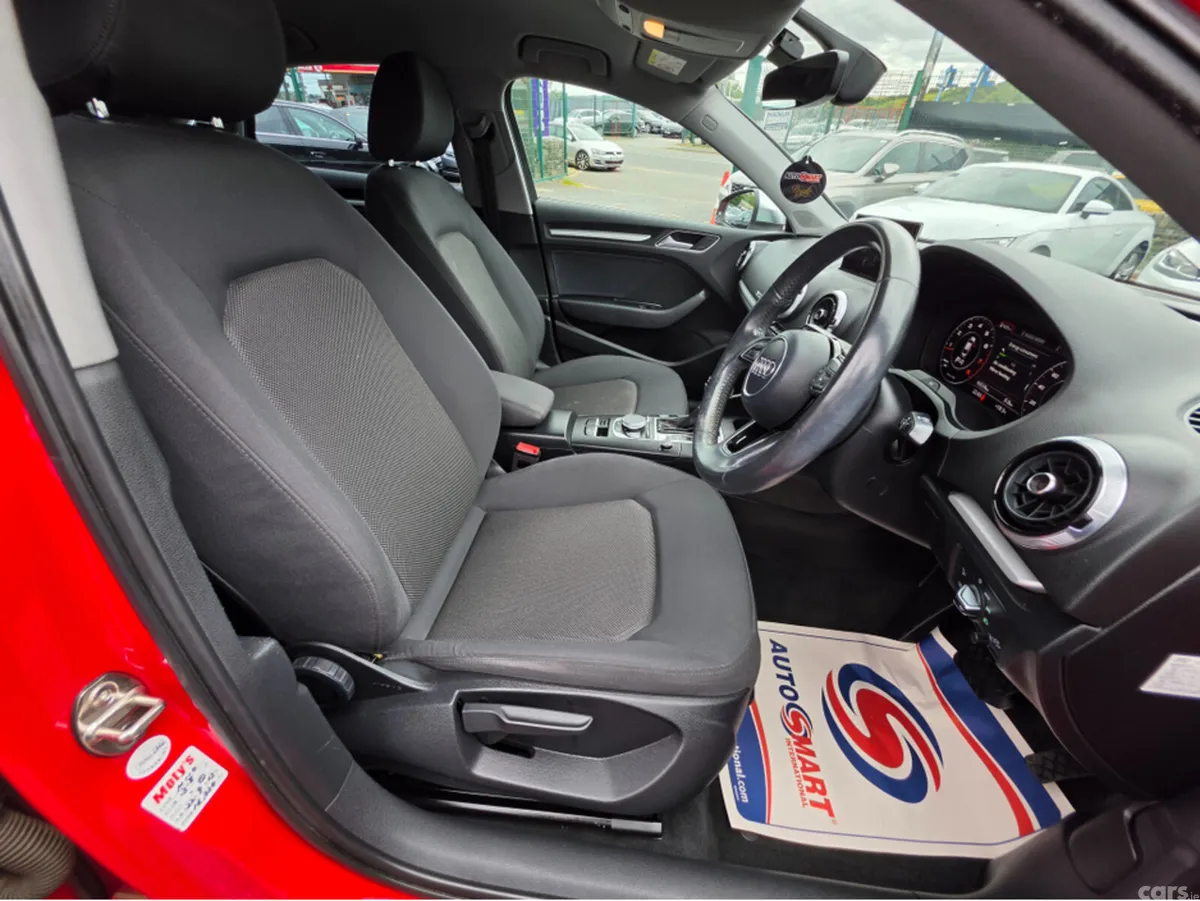Audi A3 Saloon, Petrol, 2017, Red