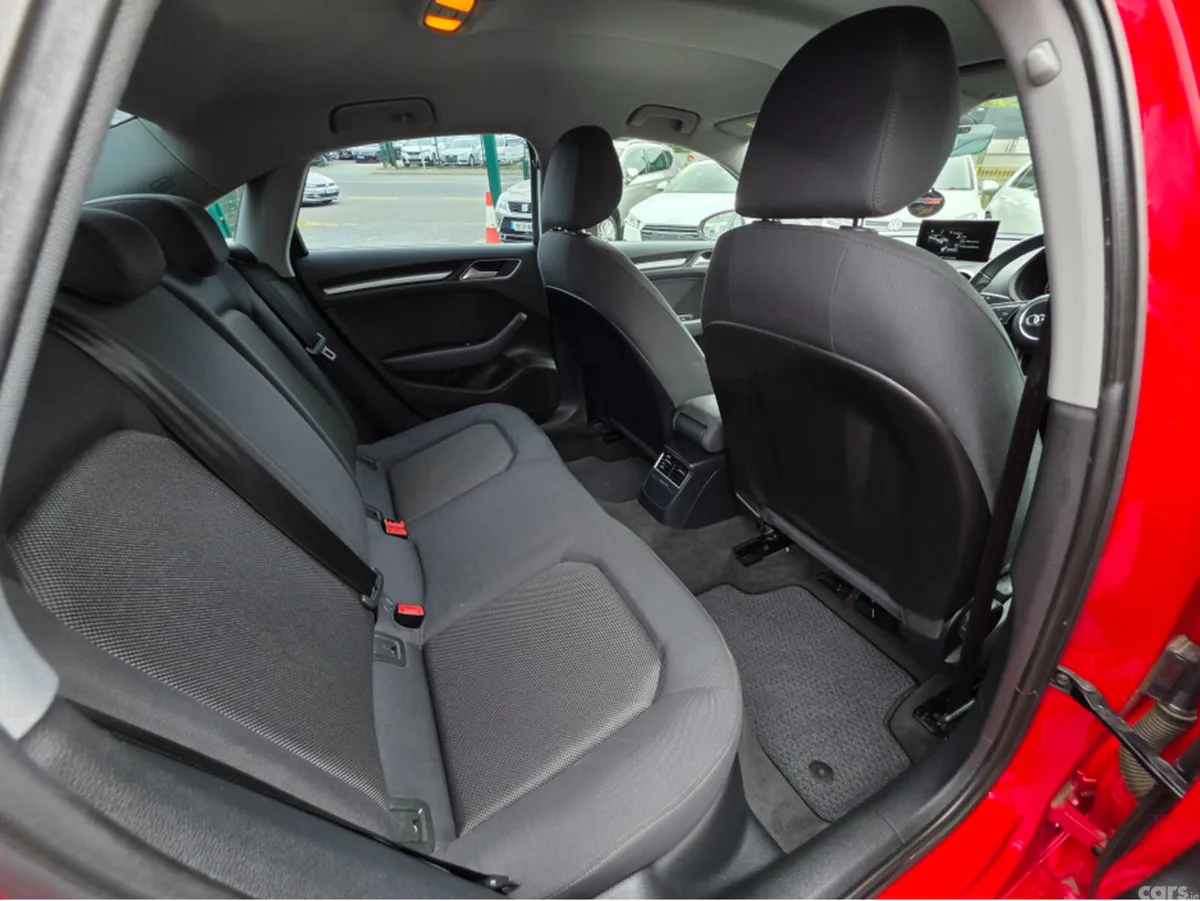 Audi A3 Saloon, Petrol, 2017, Red