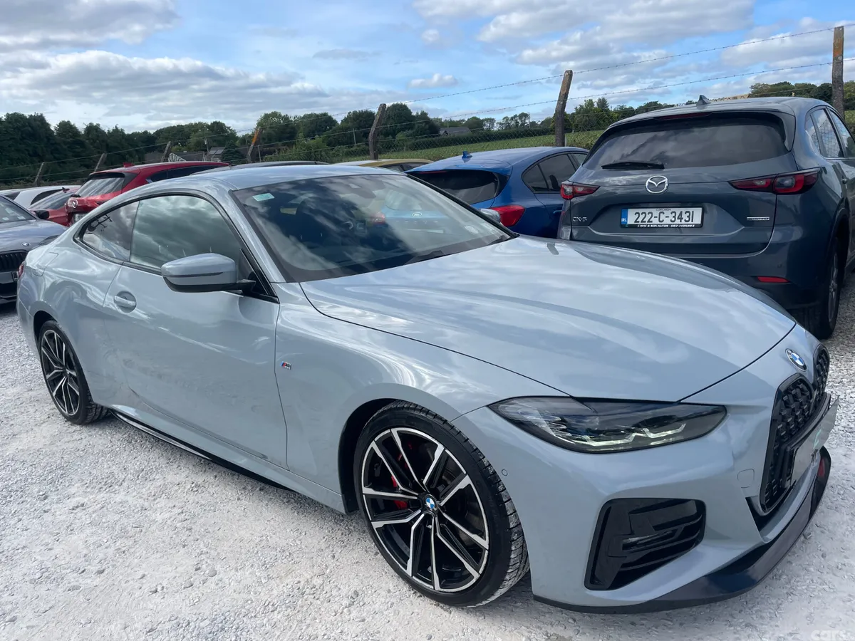 BMW 4-Series Coupe, Diesel, 2021, Grey