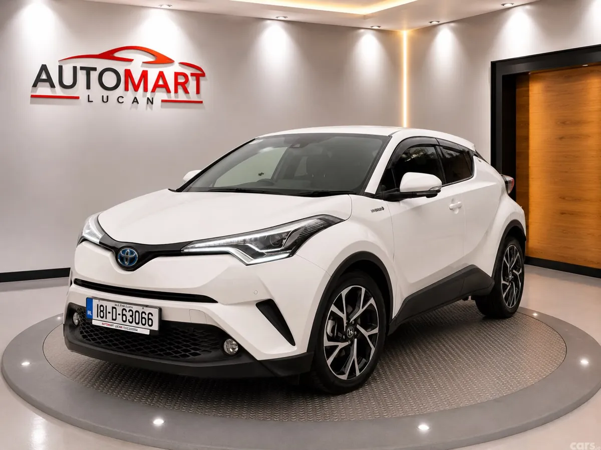 Toyota C-HR SUV, Petrol Hybrid, 2018, White