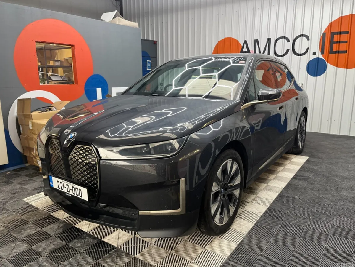 BMW iX SUV, Electric, 2022, Grey