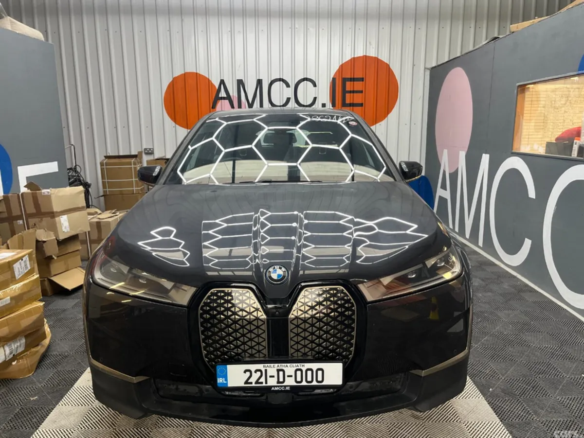 BMW iX SUV, Electric, 2022, Grey