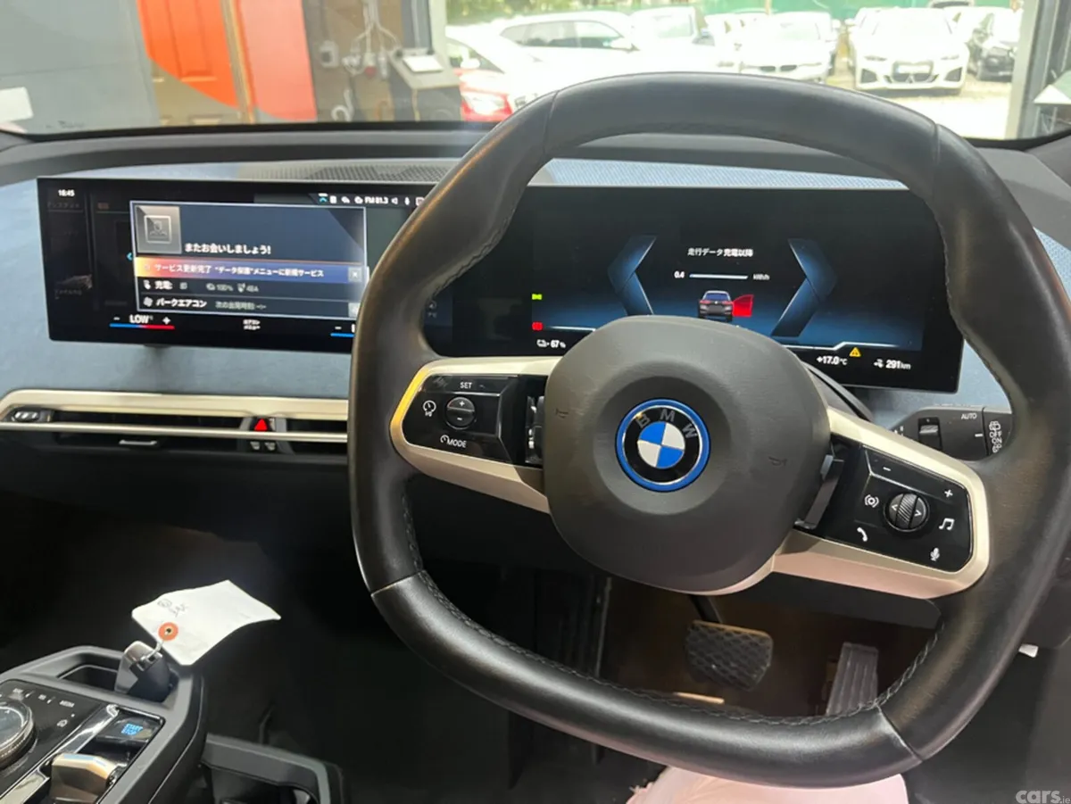 BMW iX SUV, Electric, 2022, Grey