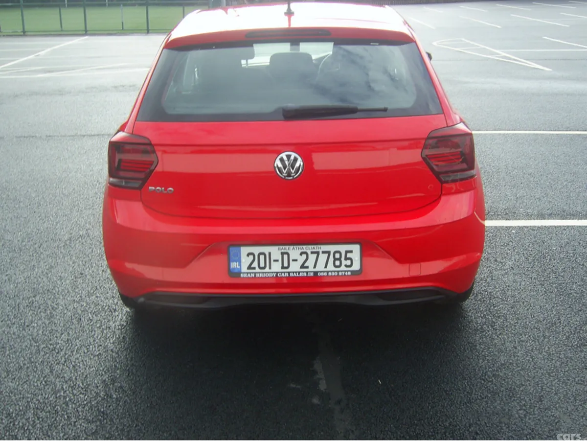 Volkswagen Polo Hatchback, Petrol, 2020, Red