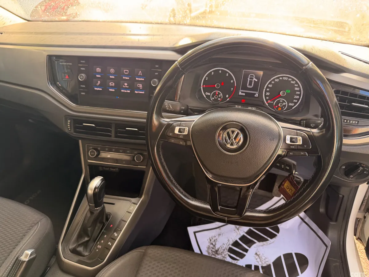 Volkswagen Polo Hatchback, Petrol, 2019, White