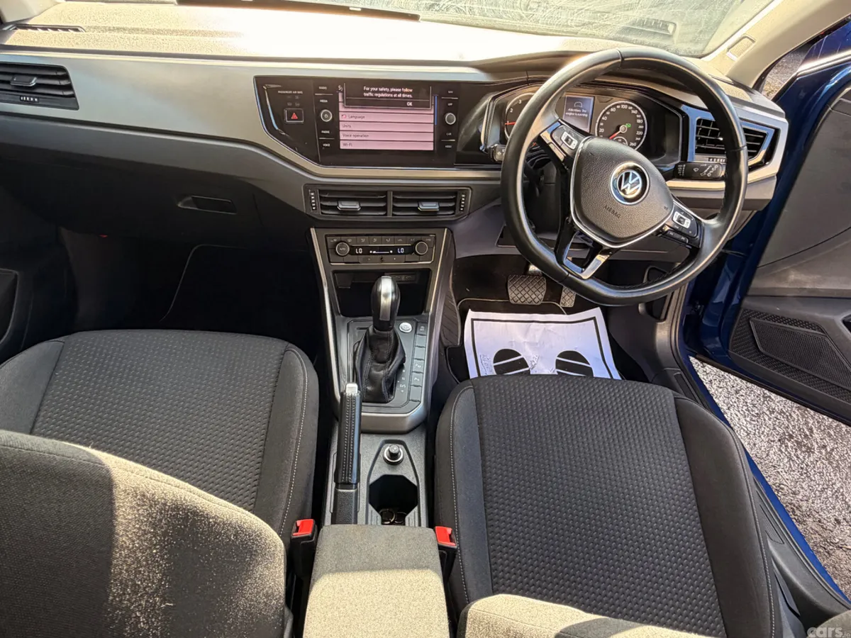 Volkswagen Polo Hatchback, Petrol, 2021, Blue