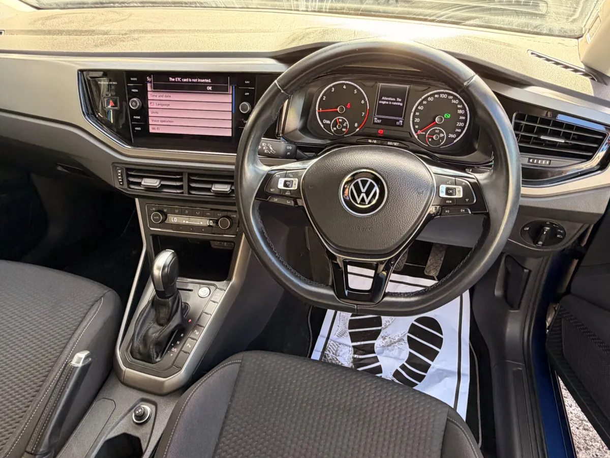 Volkswagen Polo Hatchback, Petrol, 2021, Blue