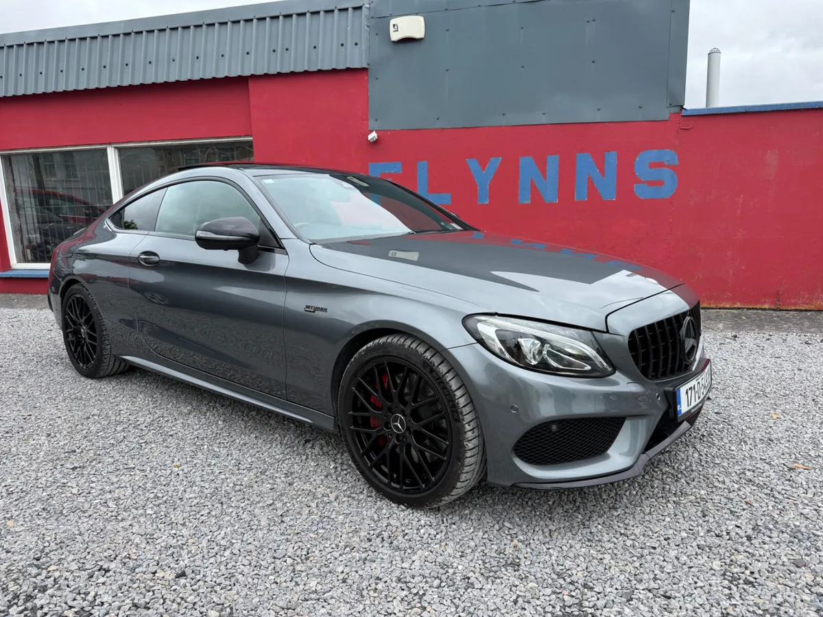 Mercedes-Benz C-Class Coupe, Petrol, 2017, Grey