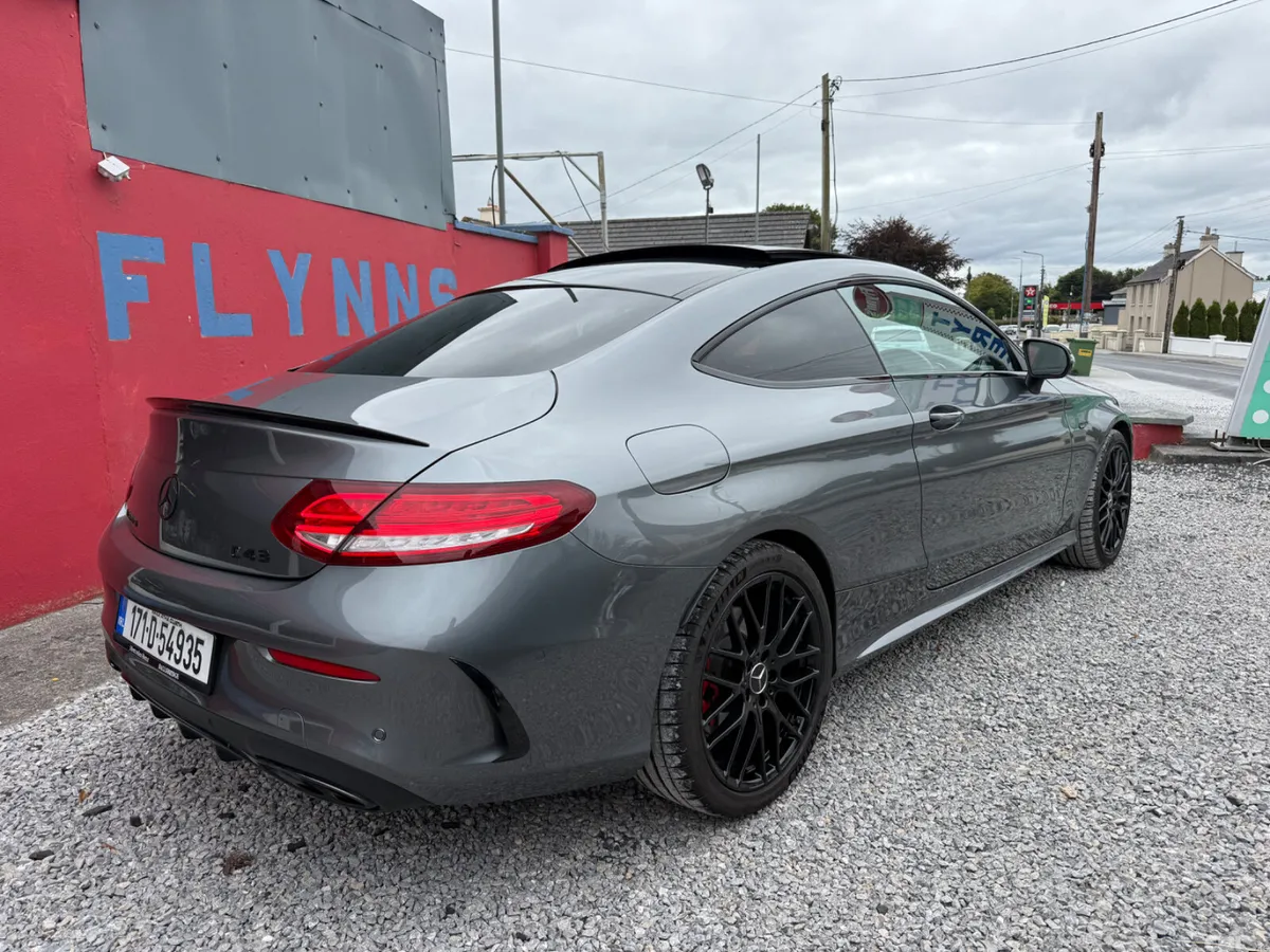 Mercedes-Benz C-Class Coupe, Petrol, 2017, Grey