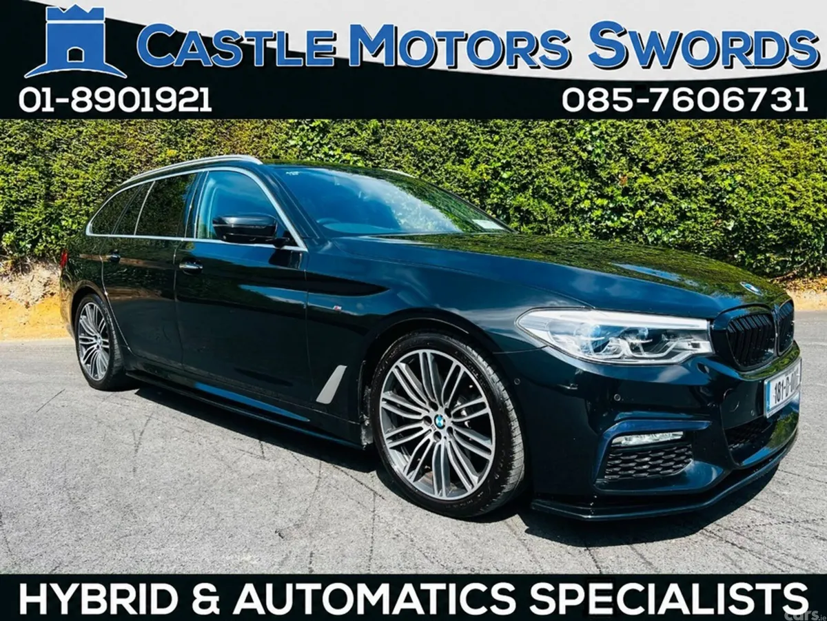 BMW 5-Series Estate, Diesel, 2018, Black